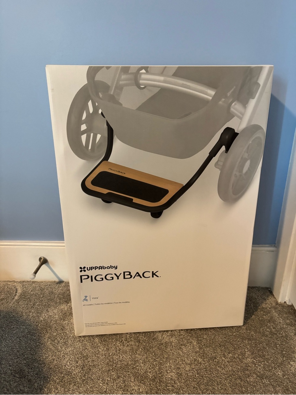 Uppababy vista piggyback board new in box